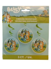Bluey Hanging Swirls Decorating Kit 3 Ct