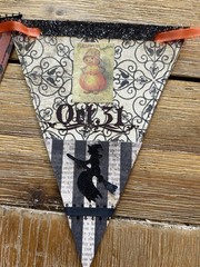 Halloween Cutout Decorations Lot -Cat-Some Vintage, some handmade!