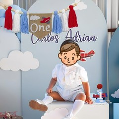 Airplane 1st Party Decorations for Boy Airplane High Chair Banner with Cone H…