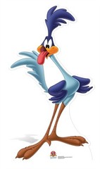 Road Runner Cardboard Cutout Stand up Looney Tunes Cartoon Standee Party Fun!