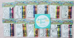 (Quantity 20)Choose your Theme Party Favor Coloring Packs (Any Theme) MESSAGE US