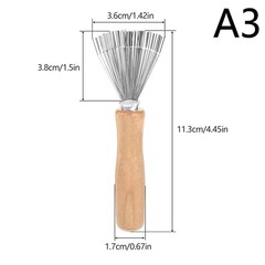 Japanese Ikebana Tool Kenzan Flower Frog Brush Cleaning Brush Cleaning Rake