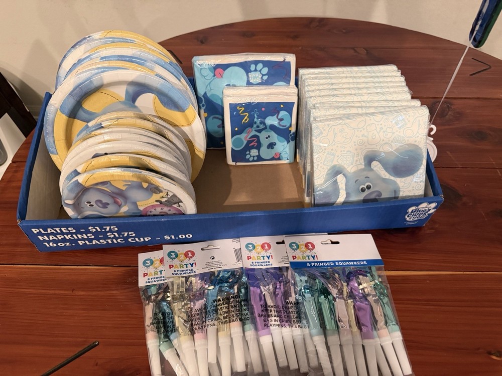 Blues clues Birthday Supplies