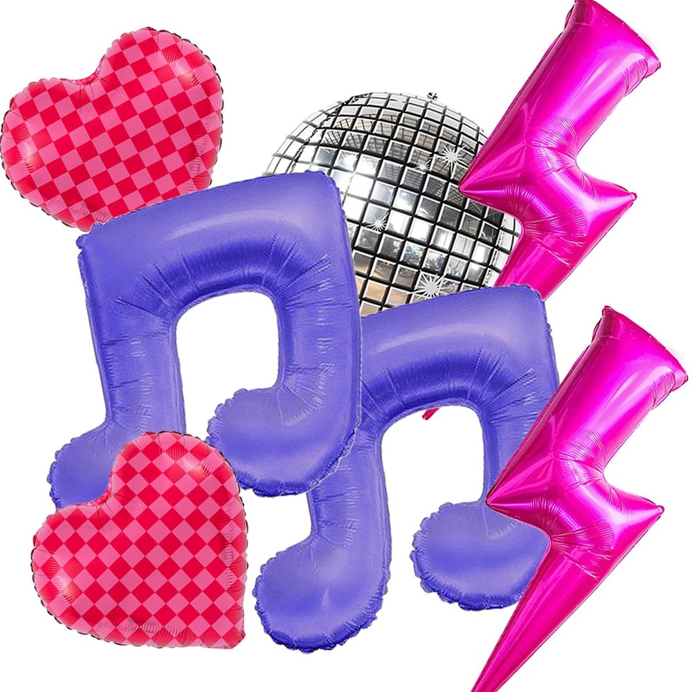 7pcs Kpop Balloons Rock and Roll Balloons Demon Korean Idol for Kpop Hunt Par…
