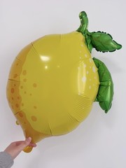 6Pcs Yellow Pink Lemon with Daisy Balloons/Summer Lemon Party Decor for Lemon…