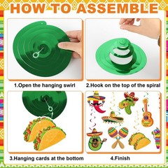 Cinco De Mayo Party Decorations Happy Banner Large, Multi
