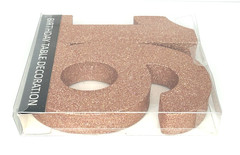 Sweet 16 Happy Birthday Decor Table Topper Number Sign Sparkling Glitter 8”