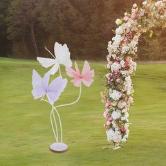 Artificial Giant 3-head Butterfly Decorations for Indoor/Outdoor Wedding Decor