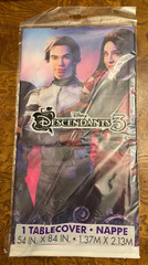 Disney Descendants 3 Rectangular Plastic Tablecover – 1 Pc – one size