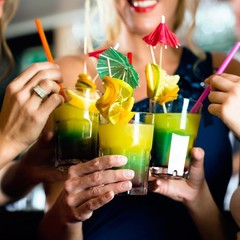 Tomnk 120 Pack Smoothie Straws, 10.3 Inches Straws Disposable, Milkshake Plas…