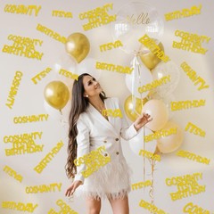 Go Shawty It’s Your Birthday Gold Glitter Confetti for Table Scatter