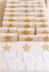 Glitter Five Stars Confetti Wedding Party Decor and Table Decor, 1.2’’ in Dia…