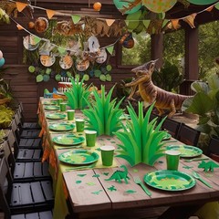 3 Set Fake Grass Decor 3D Cardboard Centerpiece Standees VBS 2026 Decorations…