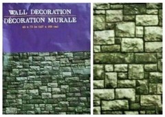 DUNGEON BRICK WALL Scene Setter Halloween party Haunted House wall backdrop