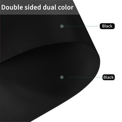 Zinkooat Round Table Pad,1.8mm Thick,Dia.36 Inch,Round Leather Table Cover,Round