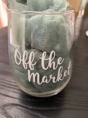 bridal shower Wine Glasses