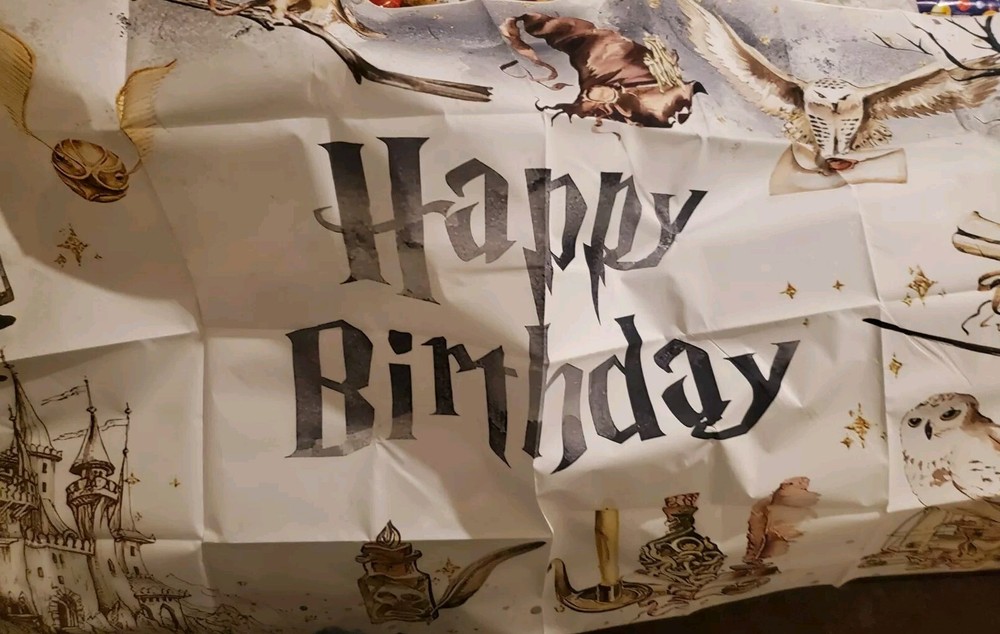 Harry Potter Birthday Decorations! Banner- Cake Topper-cupcake Toppers- Table…