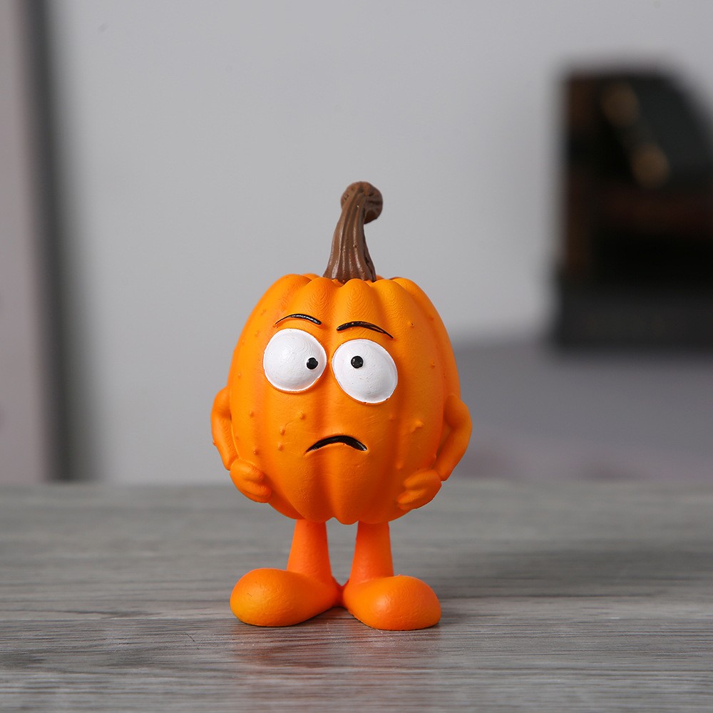 Resin Halloween Decoration Halloween Pumpkin Full Of Vitality Decorative Party