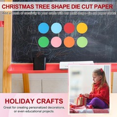 25 PCS 6 Inch Orange Round Cutouts Paper Circle Shaped Bulletin Board Decor