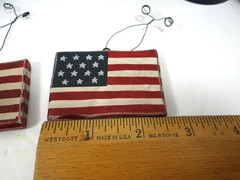 Mixed Lot of July 4th Table Decor Flags Stars Firecrackers Decorations