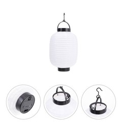 Folding Lantern with Light Japanese Room Decor Decorative Chinese Style
