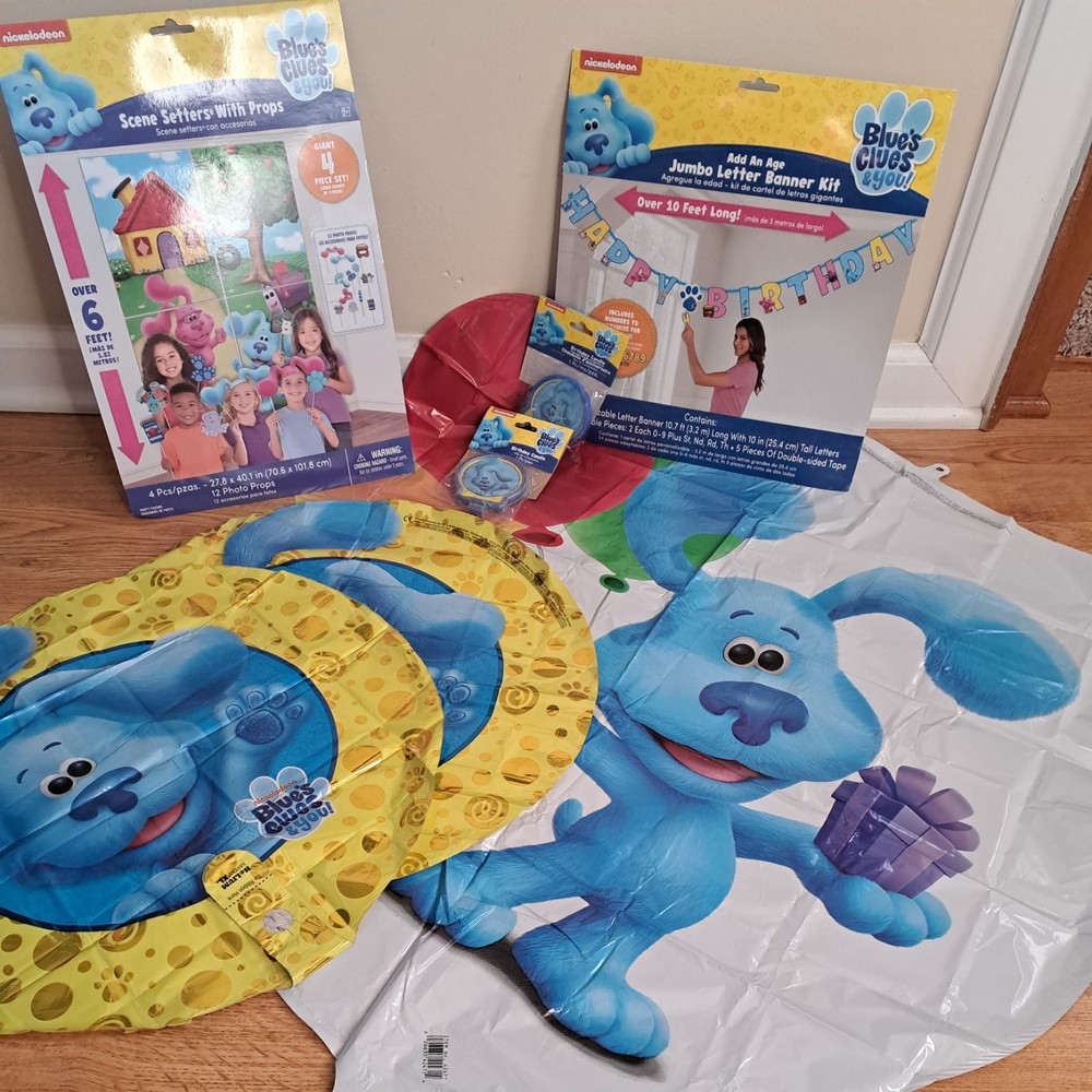Blues Clues Birthday Party decorations