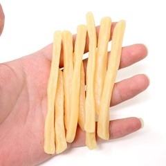 Honbay 20PCS Lifelike Simulation Plastic French Fries Small, Yellow