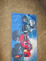 Pixar Happy Birthday Banner Hanging Decoration 9 1/2 Ft. x 18 1/2 Inches