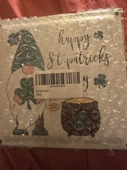 St. Patrick’s Day Shamrock Leprechaun Party Supplies Set Banner Mask Plate