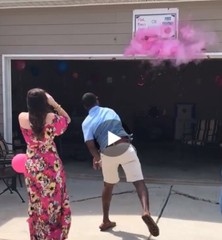 Gender Reveal Basketball – Blue Kit