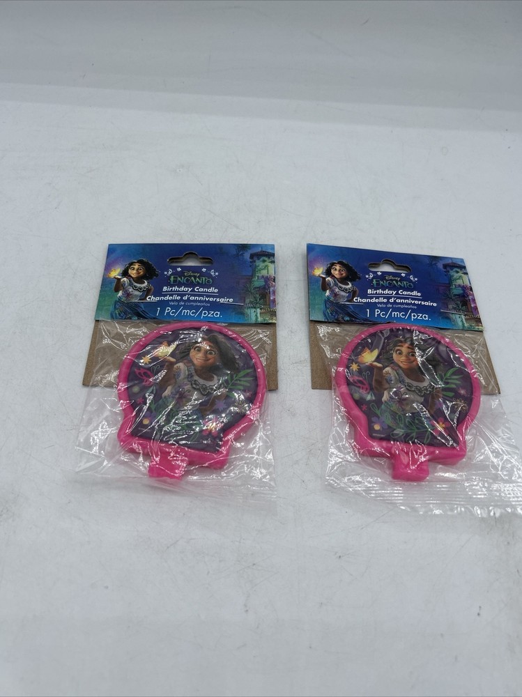 Disney Encanto Birthday Candle – Party Expo Lot Of Two Candles