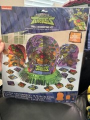TMNT Teenage Mutant Ninja Turtles 23 Piece Table Decorating Kit Party Supplies