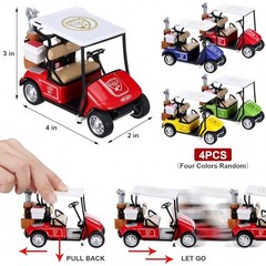 Pcs Golf Table Centerpiece Decorations with Practice Ball Cart Toy 32 Square