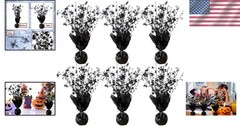 Durable Black Metallic Star Centerpieces – Perfect for Events and Celebrations