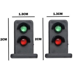 Dwarf Signals Sand Table Model Materials Traffic Light Train Model Signal-Light