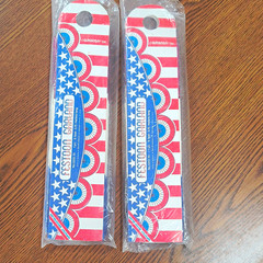 Amscan Patriotic Stars & Stripes Paper Garland Red White Blue 9 ft 0215-70
