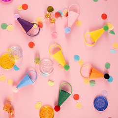Mini Party Hats for Stuffed Animals – 12 Colorful Adjustable Cone Hats