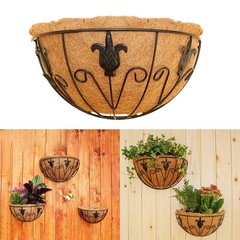 Decorative Iron Wall Hung for Stylish Indoor and Outdoor Plant Displays
