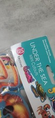 10 UNDER THE SEA Ocean Beistle Party Decorations Mini SEA CREATURE CUTOUTS 5″