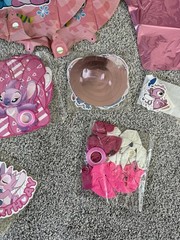 Lilo & Stitch Angel Pink Themed Birthday Party Decorations Balloons/cake Topper