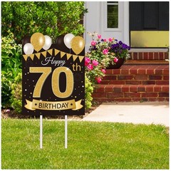 Outdoor 70 Birthday Yard Decoration