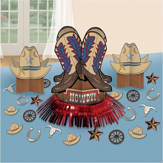 Transform Your Event with Western Table Decorating Kit (Pack of 1) –