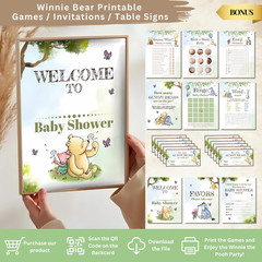 Winnie Baby Shower Decorations – the Pooh Backdrop, Balloons & Banner Kit | 2026