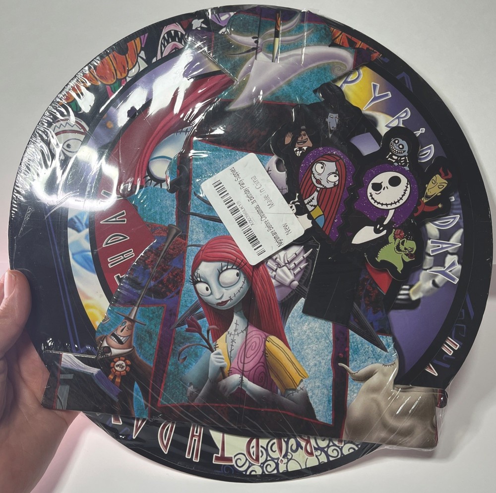 Nightmare Before Christmas Cake Stand Multi Color,cardboard cupcake display