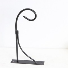 Sturdy Construction 2Pcs Metal Flower Pot Hangers for Long Lasting Use