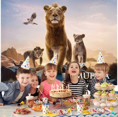Mufasa The Lion King Party Decorations Backdrop Banner Background Birthday Gift