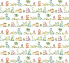 Dinosaur Baby Shower or Birthday Gift Wrapping Paper – Folded Flat 30 X 20 Inch