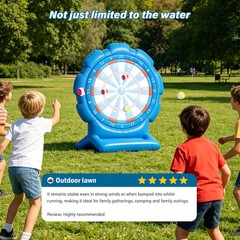 Best Pool Toys Game for Teens, Inflatable Dart Board Toss Pool Games with 10 …