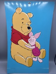 Vintage Winnie the Pooh Piglet 17” Party Express Table Centerpiece Hallmark USA