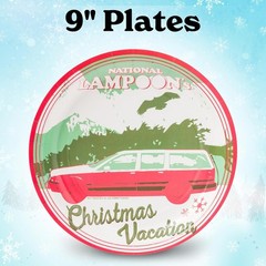 32-Pack National Lampoon’s Partyware: Elegant Plates & Napkins for Holiday Cheer